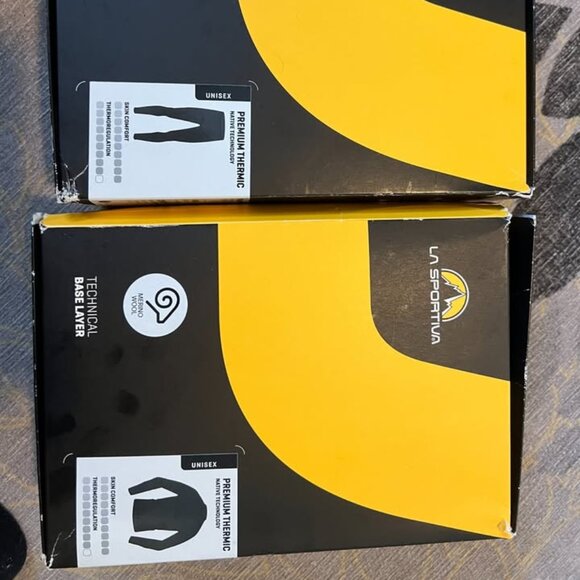 La Sportiva Unisex Base Layer - Small - Grey - Picture 1 of 6